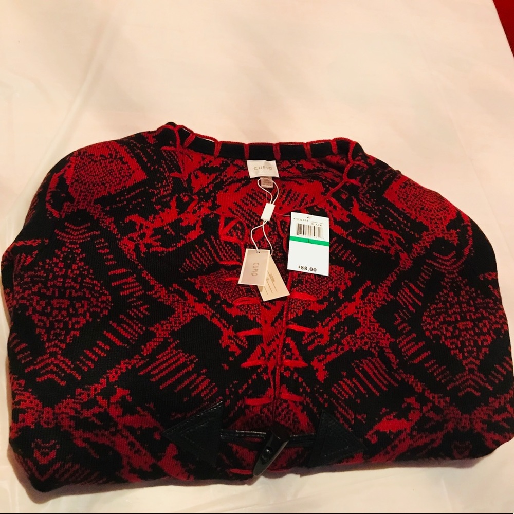 Brand New Cupio Red & Black Cardigan ❤️❤️😍